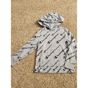 Boy's Size 5 Champion Hooded Long Sleeve Tee
